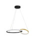 Imar Integrated LED Pendant Ceiling Light Sandy Black Gold Triac Dimmable LED 36W 1620lm 3200K-1