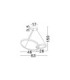 Imar Integrated LED Pendant Ceiling Light Sandy Black Gold Triac Dimmable LED 36W 1620lm 3200K-6