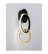 Imar Integrated LED Wall Lamp Sandy Black Gold Triac Dimmable LED 15W 762lm 3200K-5