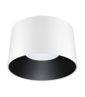 Atil Surface Mounted Downlight Sandy White Black LED 24W 1268lm 3000K-1