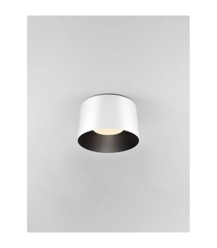 Atil Surface Mounted Downlight Sandy White Black LED 24W 1268lm 3000K-4