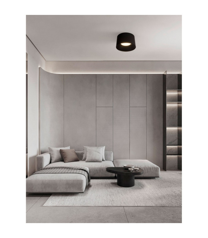 Atil Surface Mounted Downlight Black LED 35W 2080lm 3000K-2