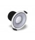 LED Recessed Round Downlight, White/Silver, 40 deg. Beam Angle, 840lm, 5000K, IP20, DRIVER NOT INC. - 6