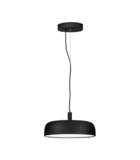 Noelia Dome Pendant Ceiling Light Sandy Black Triac Dimmable LED 27W 1224lm 3000K-1