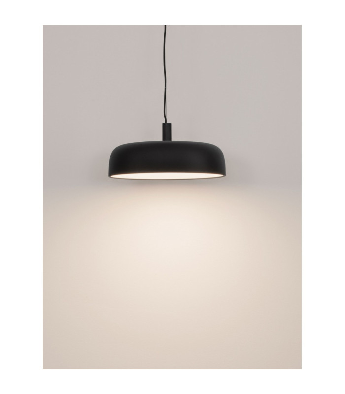 Noelia Dome Pendant Ceiling Light Sandy Black Triac Dimmable LED 27W 1224lm 3000K-4