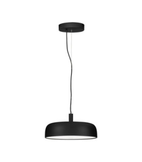 Noelia Dome Pendant Ceiling Light Sandy Black Triac Dimmable LED 27W 1224lm 2700K-1