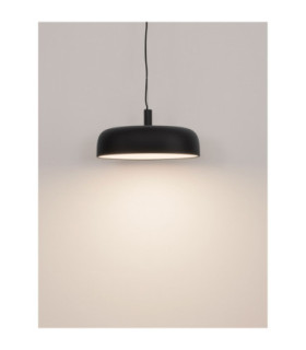 Noelia Dome Pendant Ceiling Light Sandy Black Triac Dimmable LED 27W 1224lm 2700K-2