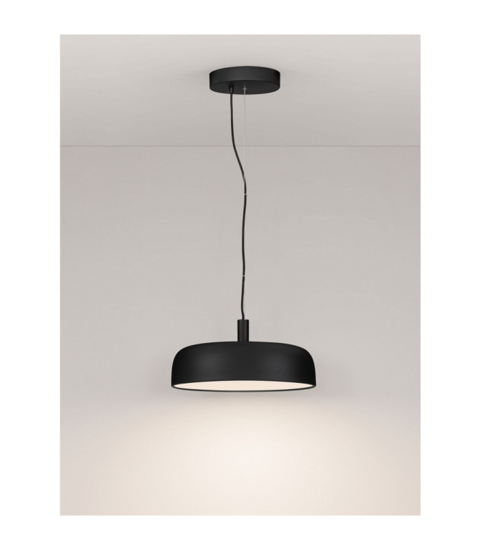 Noelia Dome Pendant Ceiling Light Sandy Black Triac Dimmable LED 27W 1224lm 2700K-4