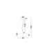 Noelia Dome Pendant Ceiling Light Sandy Black Triac Dimmable LED 27W 1224lm 2700K-7
