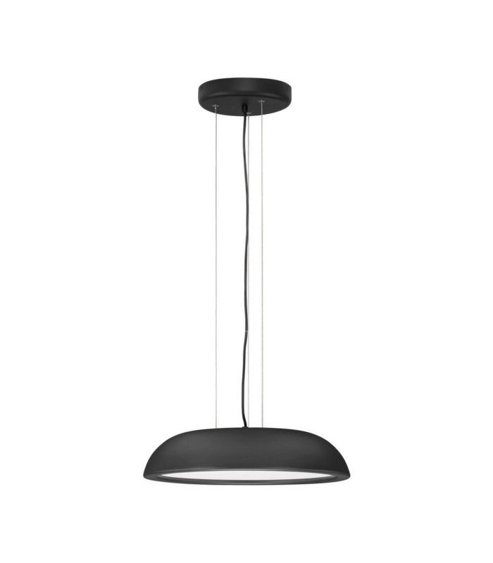 Felicia Dome Pendant Ceiling Light Sandy Black Triac Dimmable LED 25W 1765lm 3000K-1