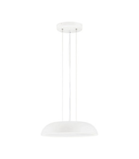 Felicia Dome Pendant Ceiling Light Sandy White Triac Dimmable LED 25W 1765lm 3000K-1