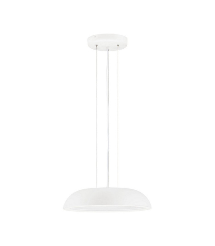 Felicia Dome Pendant Ceiling Light Sandy White Triac Dimmable LED 25W 1765lm 3000K-1