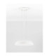 Felicia Dome Pendant Ceiling Light Sandy White Triac Dimmable LED 25W 1765lm 3000K-3
