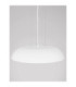 Felicia Dome Pendant Ceiling Light Sandy White Triac Dimmable LED 25W 1765lm 3000K-6