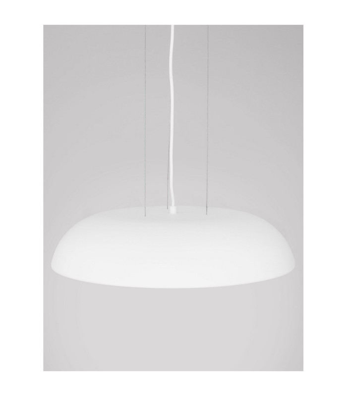 Felicia Dome Pendant Ceiling Light Sandy White Triac Dimmable LED 25W 1765lm 3000K-6