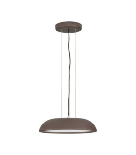 Felicia Dome Pendant Ceiling Light Brown Triac Dimmable LED 25W 1765lm 3000K-1
