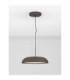 Felicia Dome Pendant Ceiling Light Brown Triac Dimmable LED 25W 1765lm 3000K-3
