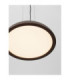 Felicia Dome Pendant Ceiling Light Brown Triac Dimmable LED 25W 1765lm 3000K-6