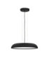 Felicia Dome Pendant Ceiling Light Sandy Black Triac Dimmable LED 44W 3051lm 3000K-1