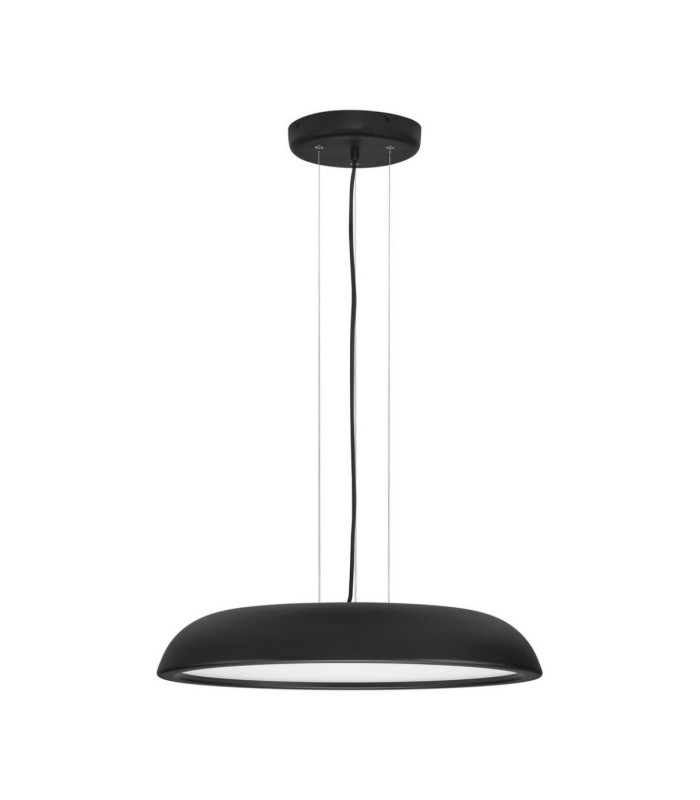 Felicia Dome Pendant Ceiling Light Sandy Black Triac Dimmable LED 44W 3051lm 3000K-1