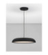 Felicia Dome Pendant Ceiling Light Sandy Black Triac Dimmable LED 44W 3051lm 3000K-4