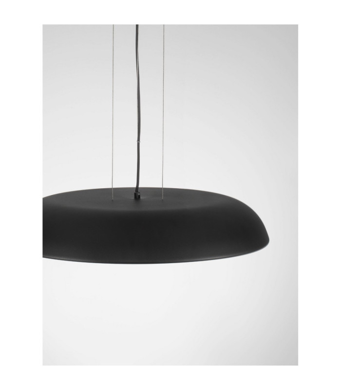 Felicia Dome Pendant Ceiling Light Sandy Black Triac Dimmable LED 44W 3051lm 3000K-5