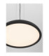 Felicia Dome Pendant Ceiling Light Sandy Black Triac Dimmable LED 44W 3051lm 3000K-6