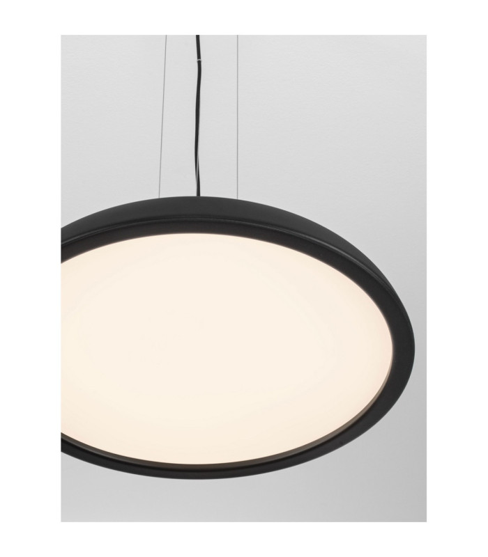 Felicia Dome Pendant Ceiling Light Sandy Black Triac Dimmable LED 44W 3051lm 3000K-6