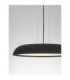 Felicia Dome Pendant Ceiling Light Sandy Black Triac Dimmable LED 44W 3051lm 3000K-7