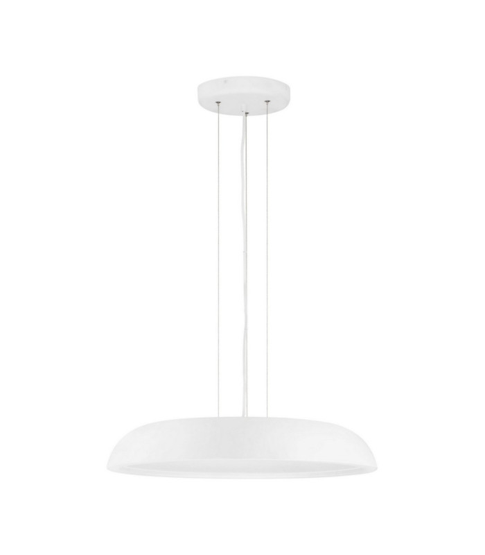 Felicia Dome Pendant Ceiling Light Sandy White Triac Dimmable LED 44W 3051lm 3000K-1