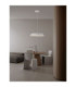 Felicia Dome Pendant Ceiling Light Sandy White Triac Dimmable LED 44W 3051lm 3000K-2