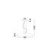 Felicia Dome Pendant Ceiling Light Sandy White Triac Dimmable LED 44W 3051lm 3000K-7