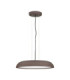 Felicia Dome Pendant Ceiling Light Brown Triac Dimmable LED 44W 3051lm 3000K-1