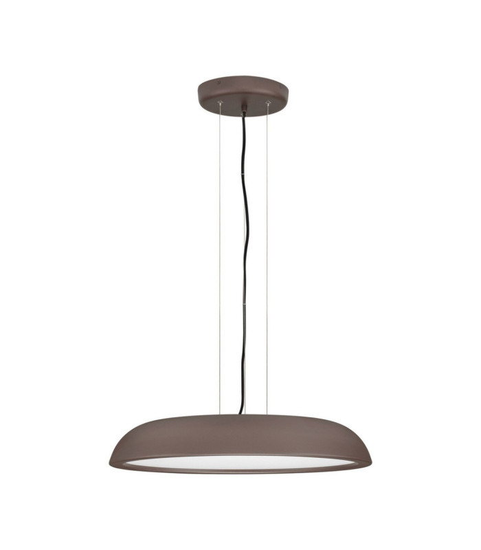 Felicia Dome Pendant Ceiling Light Brown Triac Dimmable LED 44W 3051lm 3000K-1
