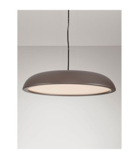 Felicia Dome Pendant Ceiling Light Brown Triac Dimmable LED 44W 3051lm 3000K-2