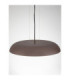 Felicia Dome Pendant Ceiling Light Brown Triac Dimmable LED 44W 3051lm 3000K-7