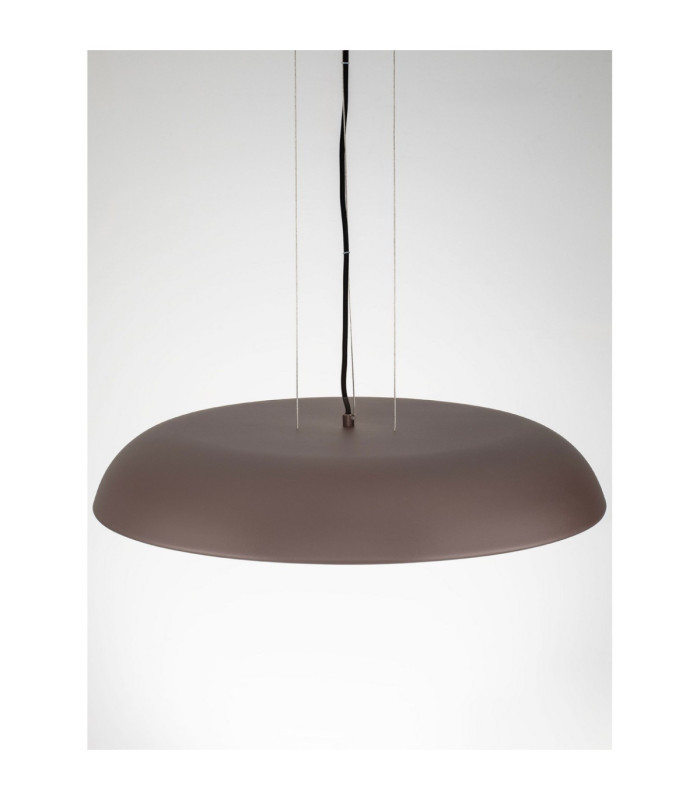 Felicia Dome Pendant Ceiling Light Brown Triac Dimmable LED 44W 3051lm 3000K-7