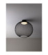 Kinetic Bowl Semi Flush Ceiling Light Matt Black LED 24W 727lm 3000K-5