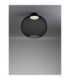 Kinetic Bowl Semi Flush Ceiling Light Matt Black LED 24W 727lm 3000K-7
