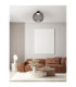 Kinetic Bowl Semi Flush Ceiling Light Matt Black LED 19W 593lm 3000K-2