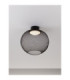Kinetic Bowl Semi Flush Ceiling Light Matt Black LED 19W 593lm 3000K-5
