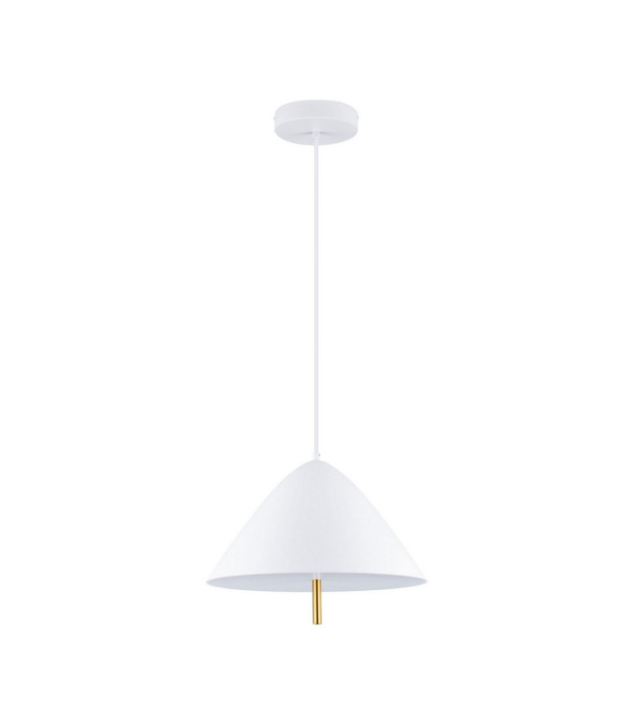 Oros Dome Pendant Ceiling Light White LED 17W 917lm 3000K-1