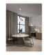 Oros Dome Pendant Ceiling Light White LED 17W 917lm 3000K-2