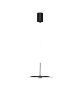 Mira Dome Pendant Ceiling Light Sandy Black LED 8W 580lm 3000K-1