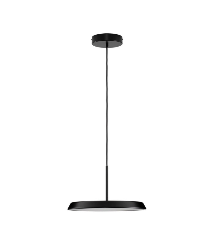 Ophelia Dome Pendant Ceiling Light Matt Black LED 27W 2205lm 3000K-1