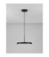 Ophelia Dome Pendant Ceiling Light Matt Black LED 27W 2205lm 3000K-4