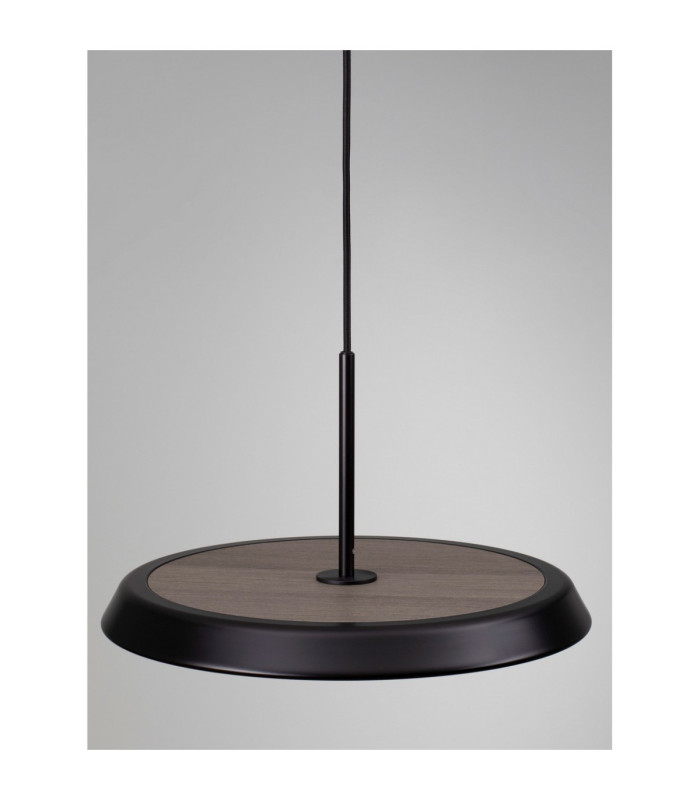 Ophelia Dome Pendant Ceiling Light Matt Black LED 27W 2205lm 3000K-5