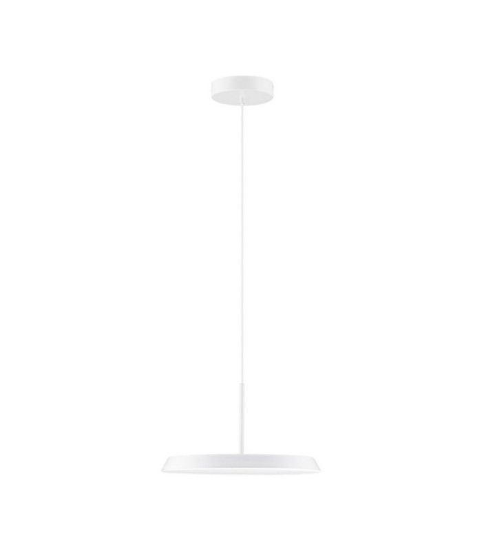 Ophelia Dome Pendant Ceiling Light Matt White LED 27W 2205lm 3000K-1