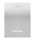 Ophelia Dome Pendant Ceiling Light Matt White LED 27W 2205lm 3000K-3