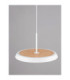 Ophelia Dome Pendant Ceiling Light Matt White LED 27W 2205lm 3000K-5